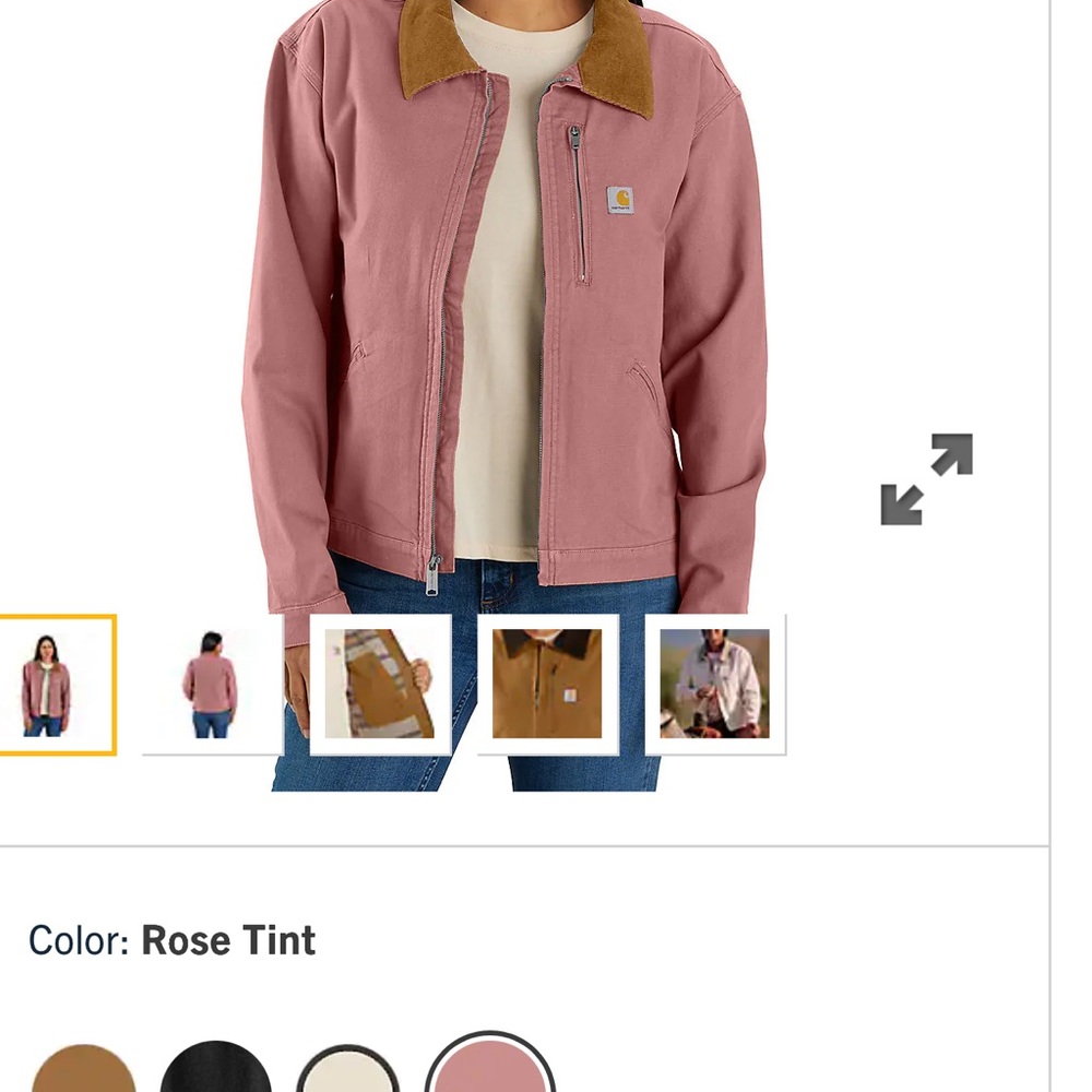 Carhartt Women's Pink Utility Jacket